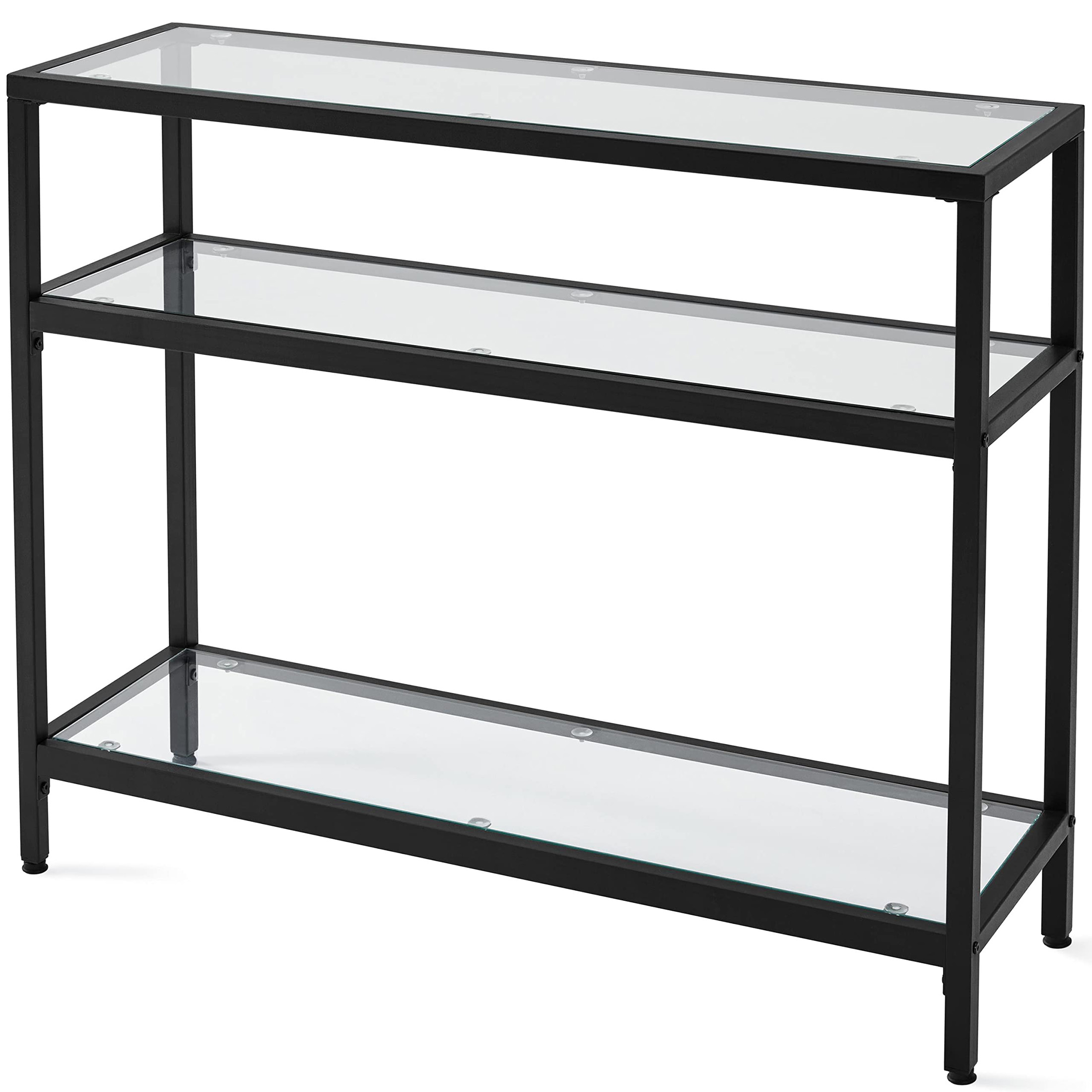 Sofas - Console Table, Metal Frame and Tempered
