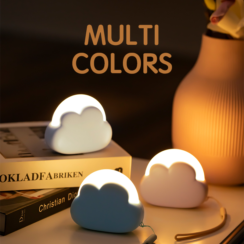 Cloud Night Light Mini USB Wir - Floating Nightstand With Led Light ulasan dan harga
