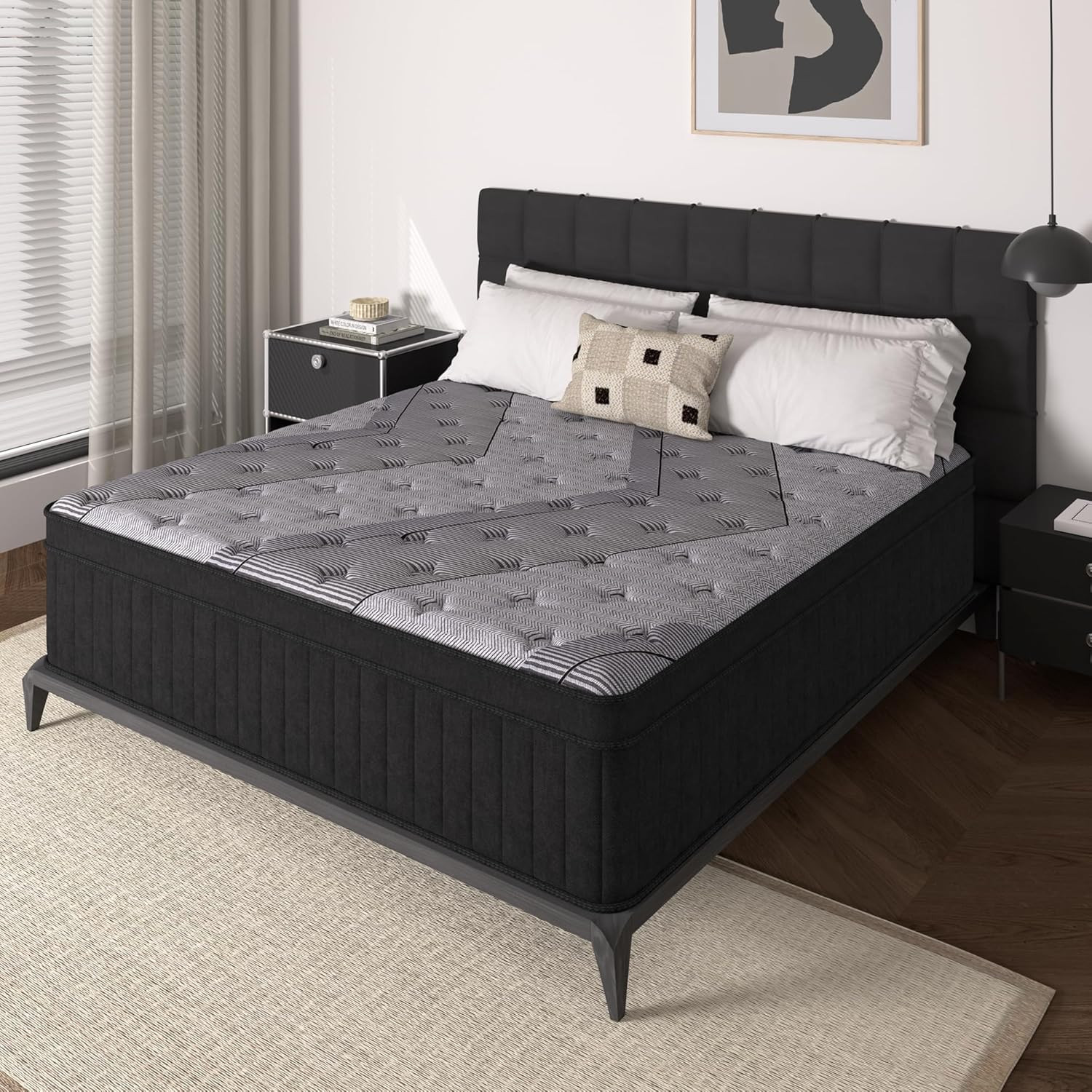 Queen Size Mattress, 12 Inch H - Memory Foam Mattress In A Box Queen ulasan dan harga