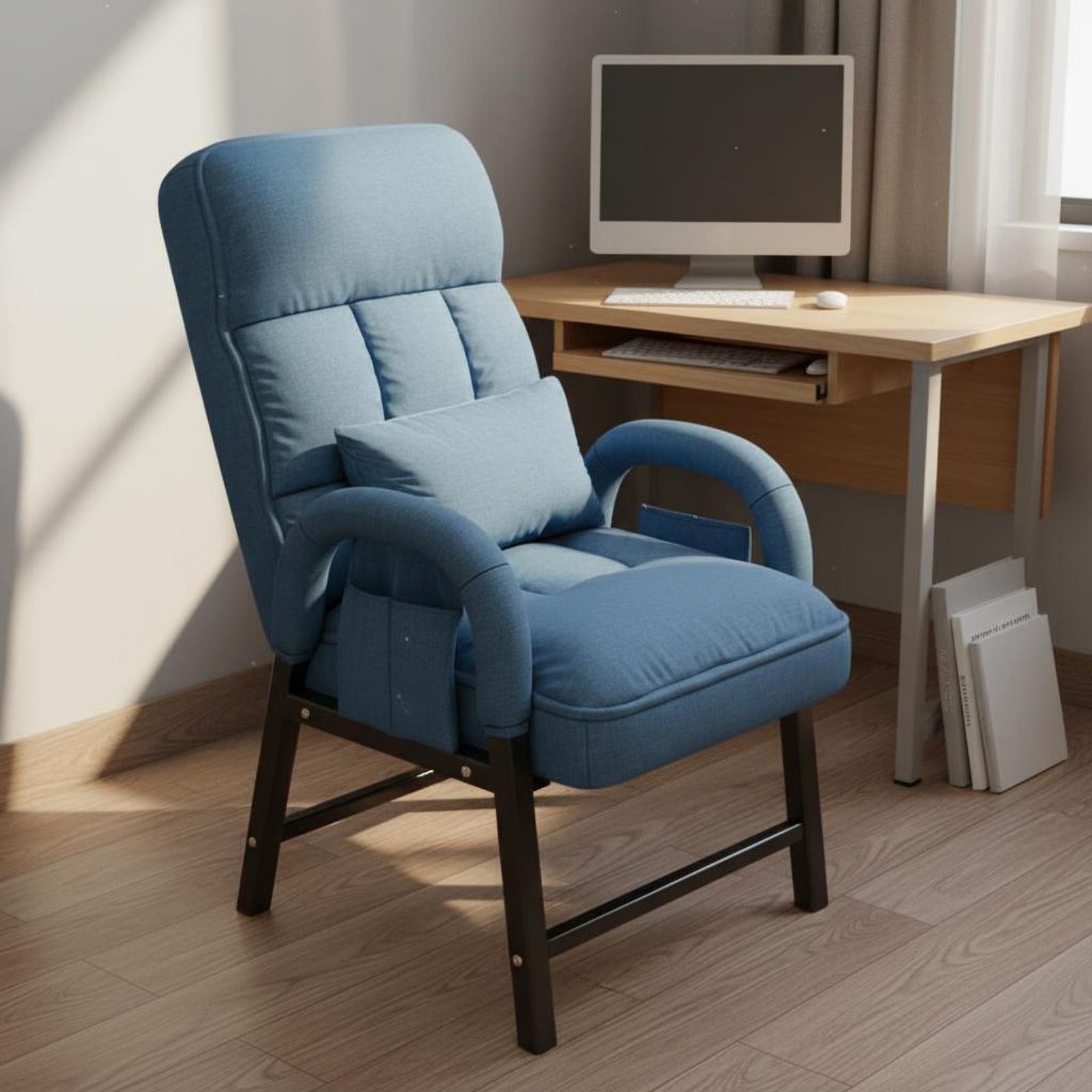 High Spine Lazy Sofa Chair Adj - Sofas ulasan dan harga