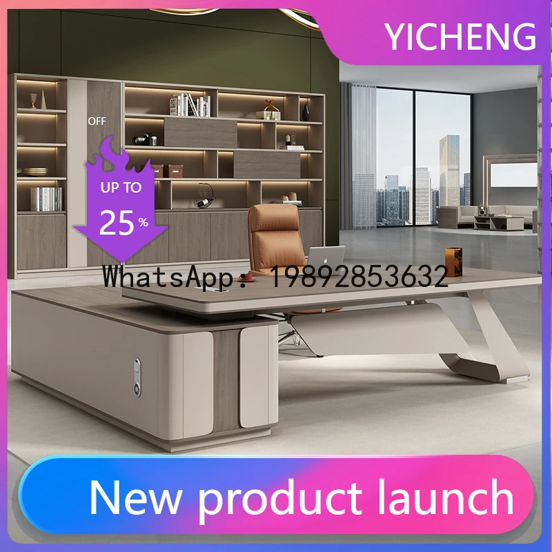 H5.18 executive desk, office d - Tables ulasan dan harga