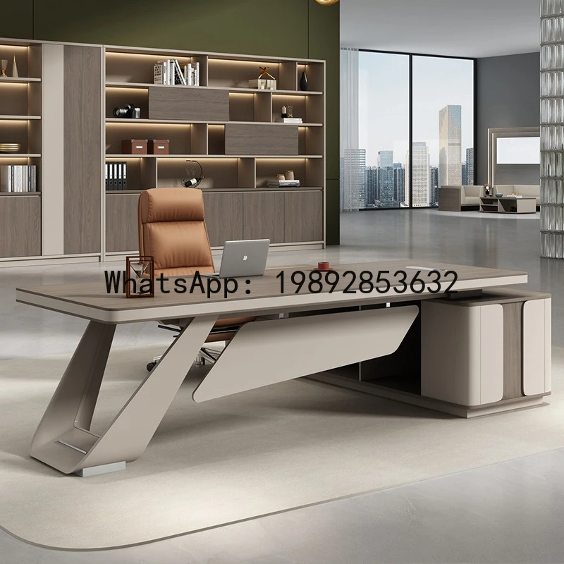 H5.18 executive desk, office d - Tables ulasan dan harga