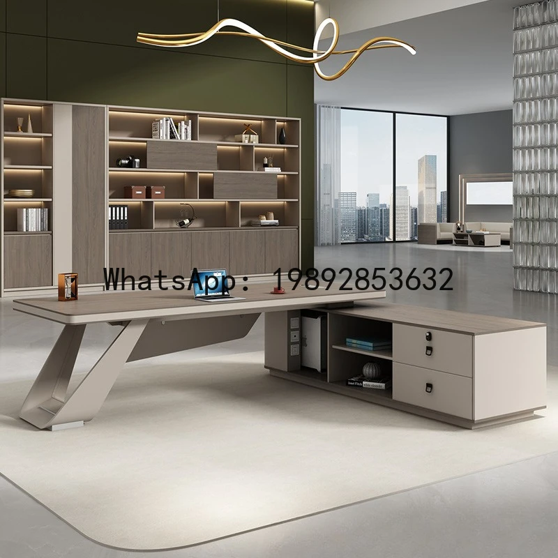 H5.18 executive desk, office d - Tables ulasan dan harga