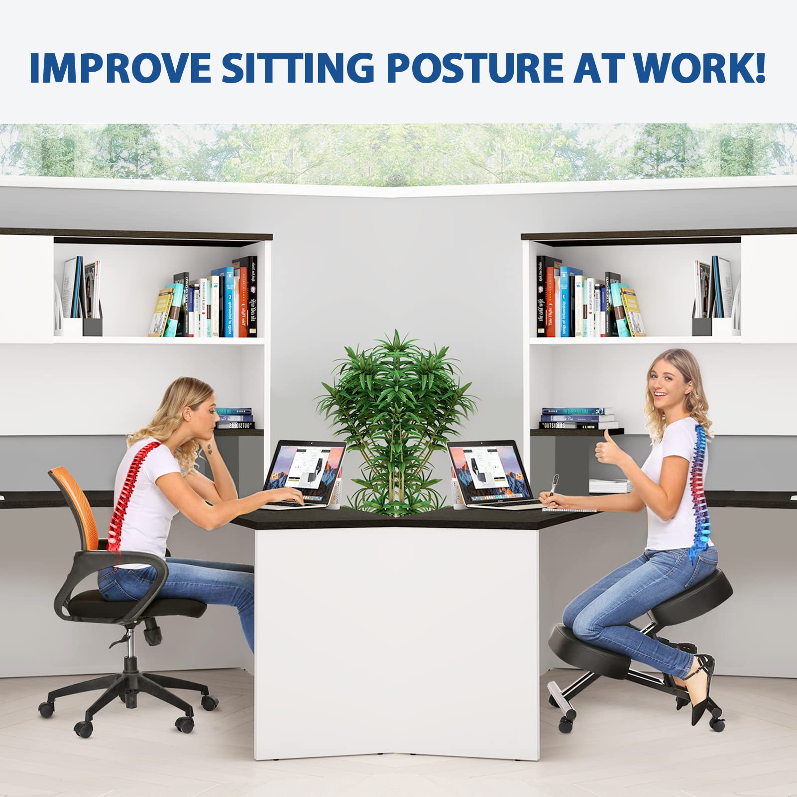 Kneeling Chair Ergonomic for O - Office Furniture ulasan dan harga