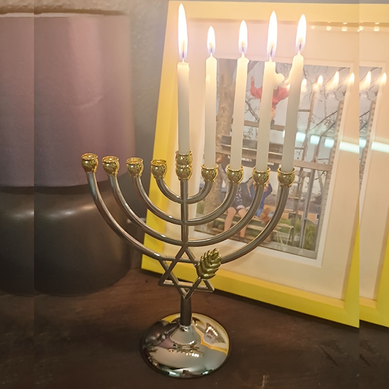 Hanukkah Menorah 9 Branch Cand - Tables ulasan dan harga