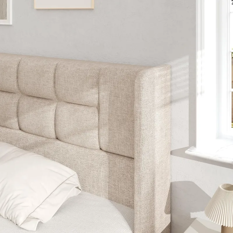 Bed Frame with Hydraulic Gas L - Gas Lift Storage Bed Hydraulic ulasan dan harga
