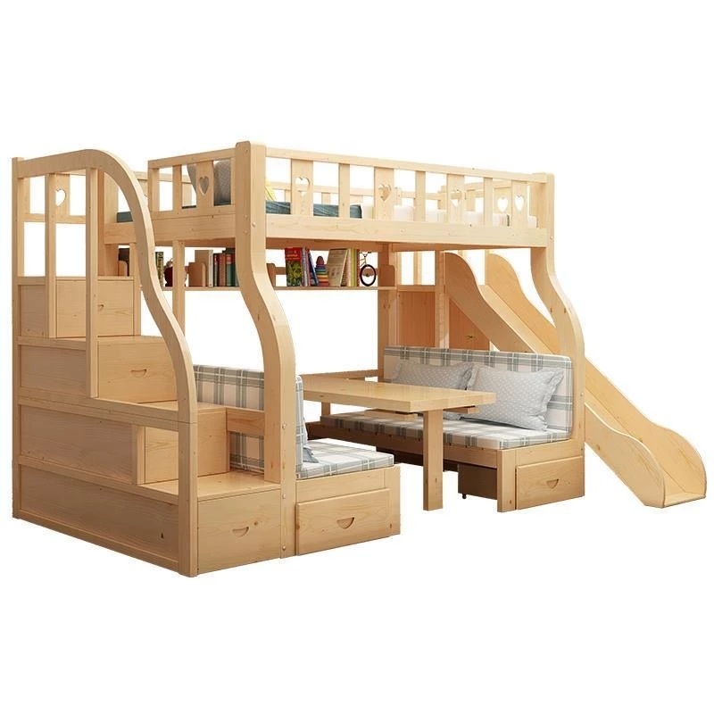 -ForMultifunction Bunk Bed Sol - Bunk Bed With Stairs And Slide ulasan dan harga