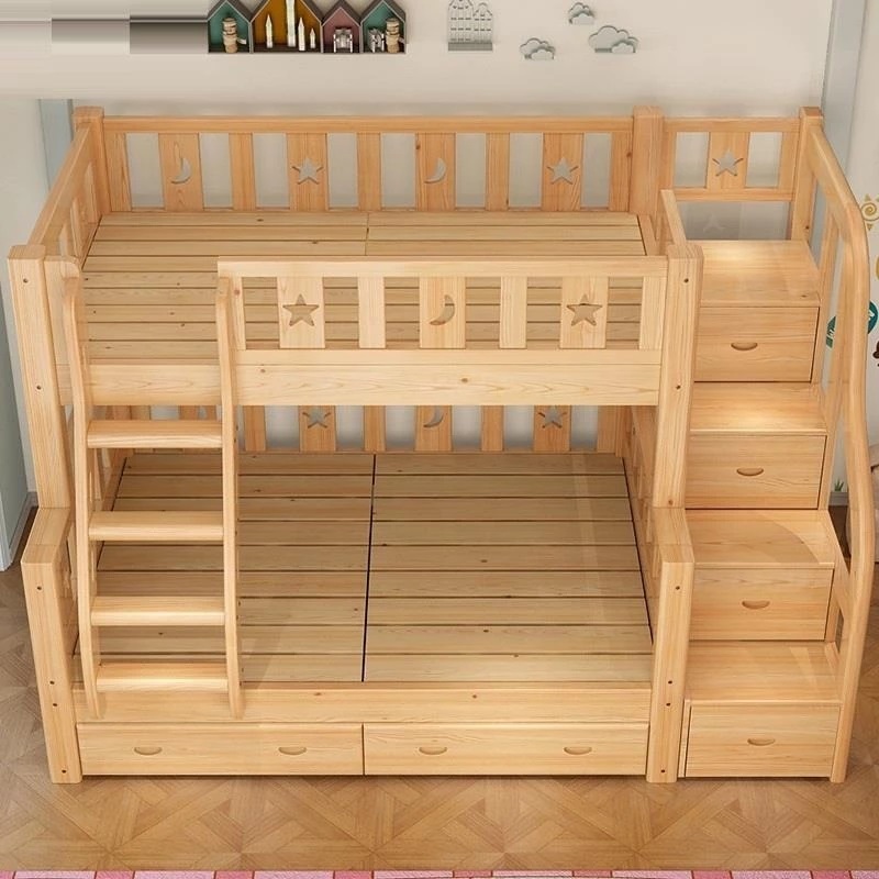 -ForMultifunction Bunk Bed Sol - Bunk Bed With Stairs And Slide ulasan dan harga