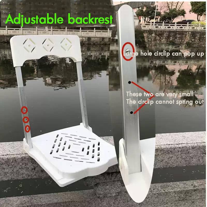 Foldable Fishing Box with Back - Outdoor Furniture ulasan dan harga