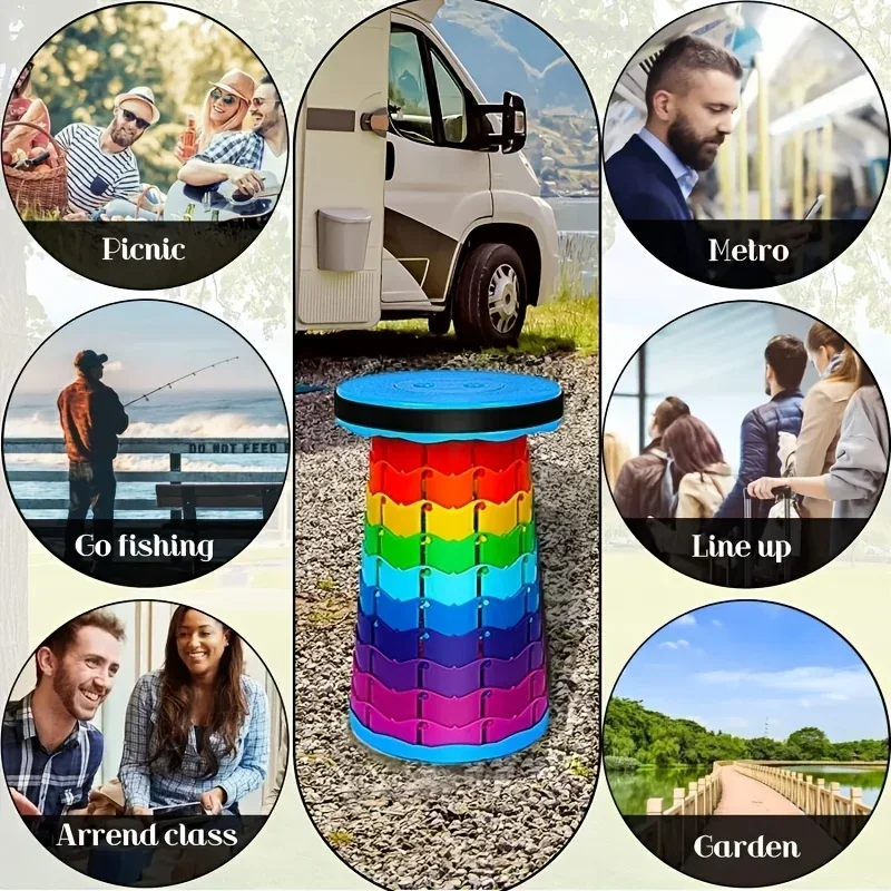 Rainbow Telescopic Camping Sto - Outdoor Furniture ulasan dan harga