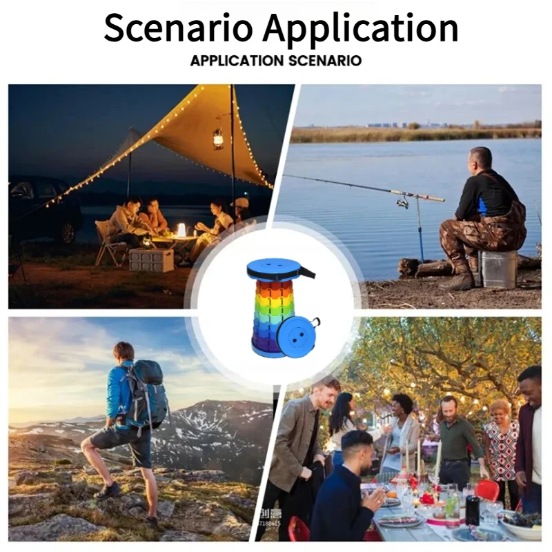 Rainbow Telescopic Camping Sto - Outdoor Furniture ulasan dan harga