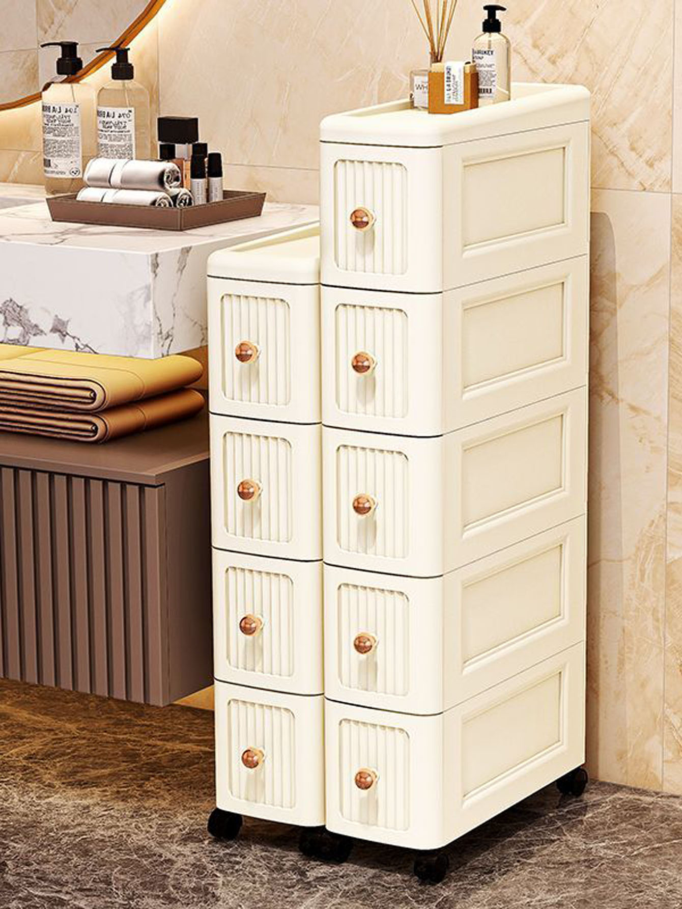 15CM Wide Gap Storage Cabinet  - Tables ulasan dan harga