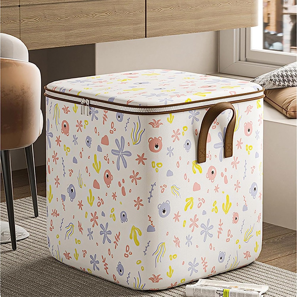 Portable Clothing Storage Box  - Wardrobe Closet Portable Fabric Cover ulasan dan harga