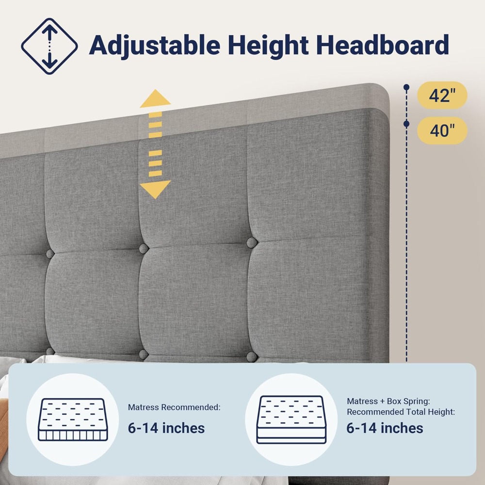 US Shipping King Size Platform - King Size Bed Frame With Storage Drawers ulasan dan harga