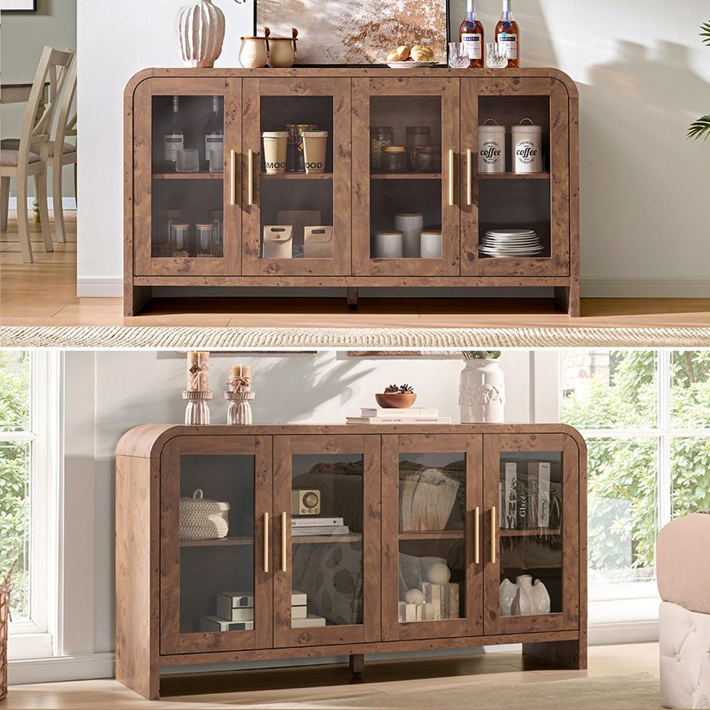 Sideboard Buffet Cabinet with  - Tables ulasan dan harga