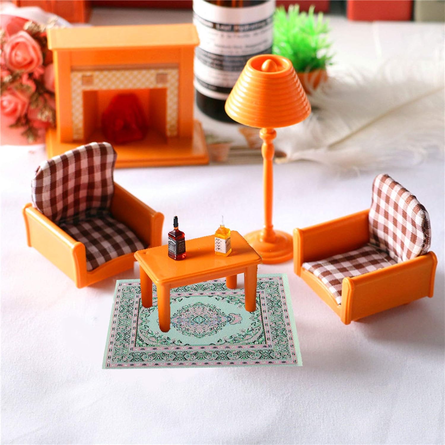 1/12 Scale Dollhouse Furniture - Bedroom Furniture ulasan dan harga