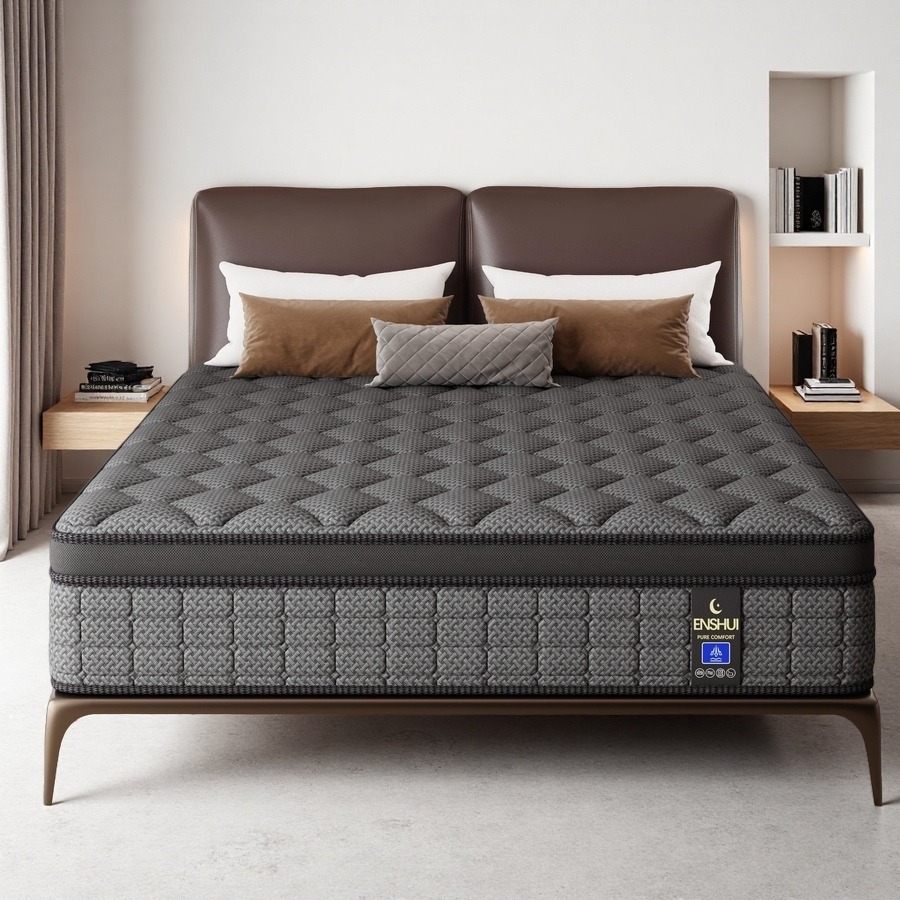 12/14inch Memory Foam Hybrid M - Memory Foam Mattress In A Box Queen ulasan dan harga