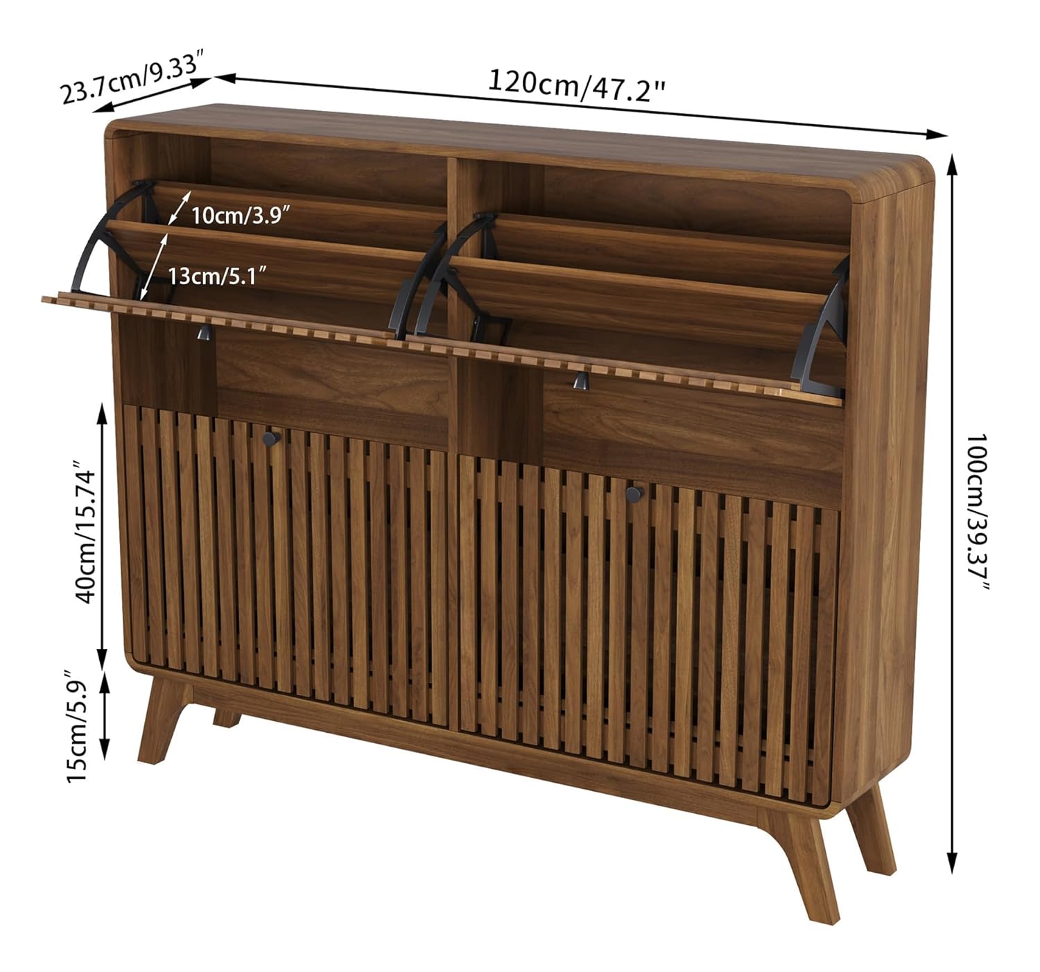 #Large Bamboo Shoe Cabinet wit - Shoe Rack Cabinet Narrow Entryway ulasan dan harga