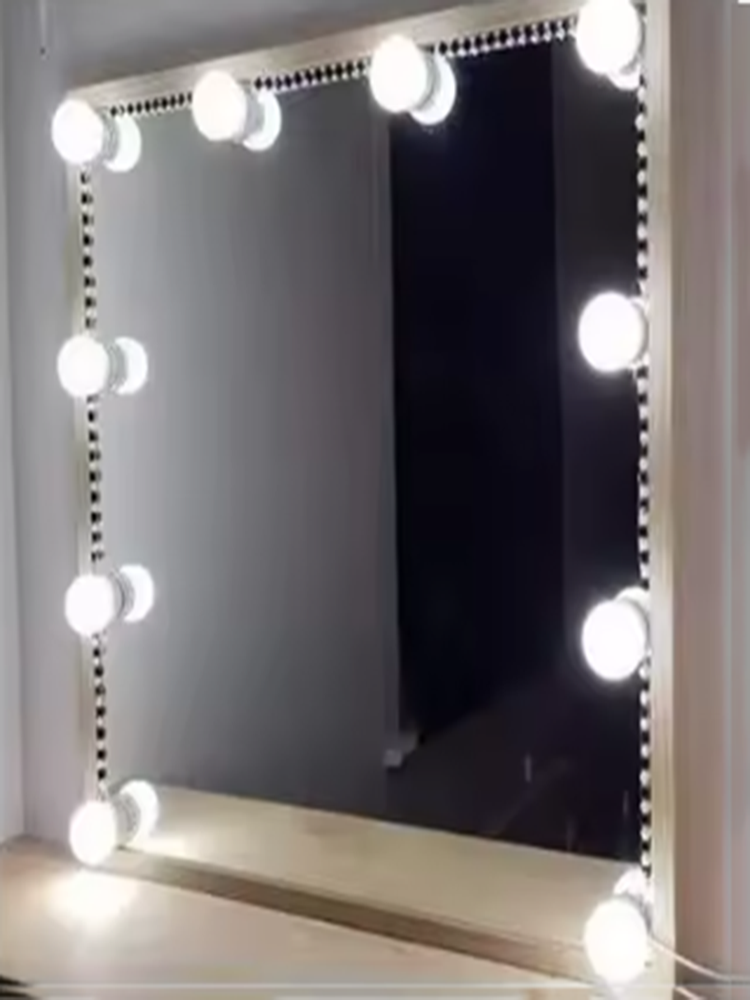 LED Mirror Makeup Mirror w/Lig - Dressing Table Vanity With Lighted Mirror ulasan dan harga
