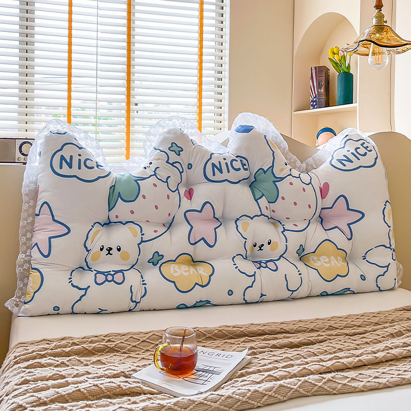 Lace Crown 1.2M Long Pillow Gi - Headboard Cushion Backrest Tatami ulasan dan harga