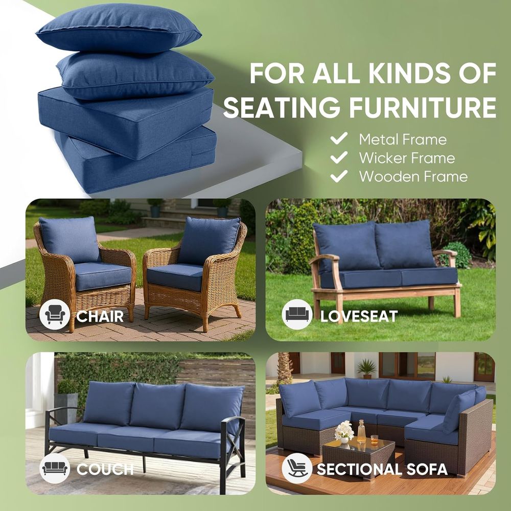 Outdoor Furniture Cushions, 6  - Outdoor Furniture ulasan dan harga